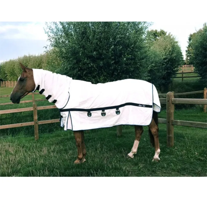 Mark Todd Pro Sweet Itch Combo Fly Rug - White